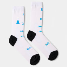 Socks with humour