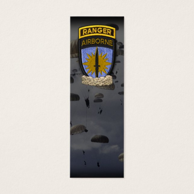 SOCPAF Special Ops Pacific Patch Bookmarkers (Front)