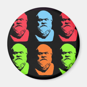 Socrates Collage Magnet