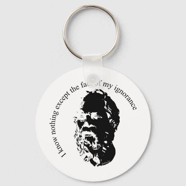 Socrates Key Ring (Front)