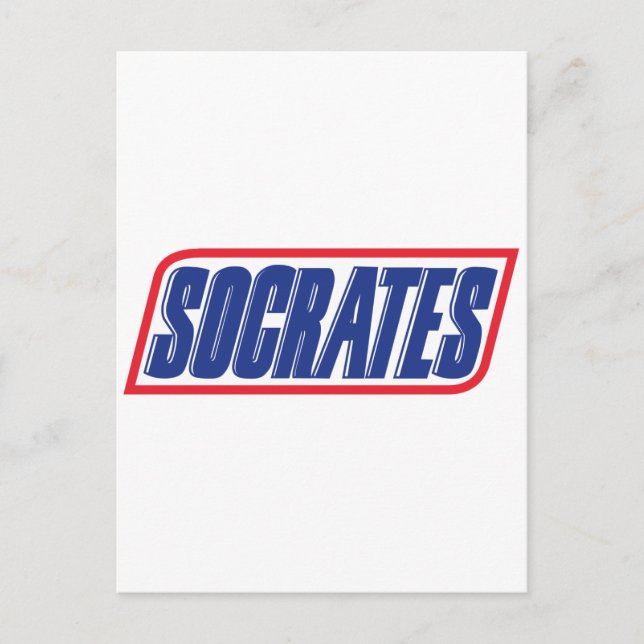 Socrates Postcard (Front)