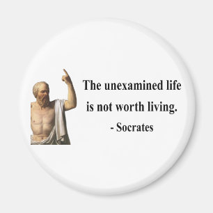Socrates Quote 2b Magnet
