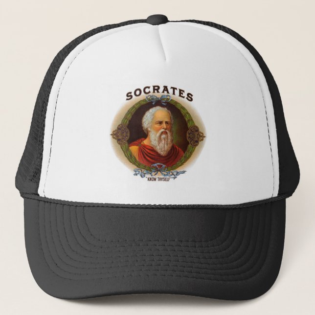 Socrates Trucker Hat (Front)