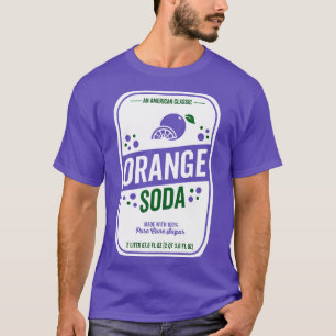Soda Group Halloween Costume Orange Soda T-Shirt