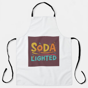 Soda-lighted  apron