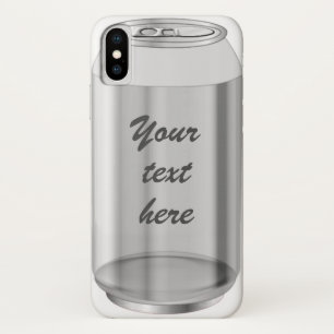 Soda pop aluminium can silver  Case-Mate iPhone case
