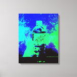 Soda pop art canvas print<br><div class="desc">Every time you walk by this modern art print you will want to crack open a cold one. It would look great in any room with other abstract art pieces you have. This would also make a great gift for that die hard soda pop drinker you know.</div>