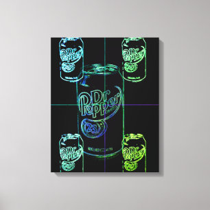 Soda pop art canvas print