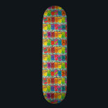Soda Pop Cans Skateboard<br><div class="desc">This skateboard is bursting with colourful soda pop cans in a variety of flavours, like lime, root beer, orange, and more. Cool!</div>