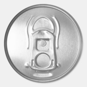 Soda Pop Lid Classic Round Sticker
