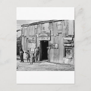 Soda Shack, 1940s Postcard