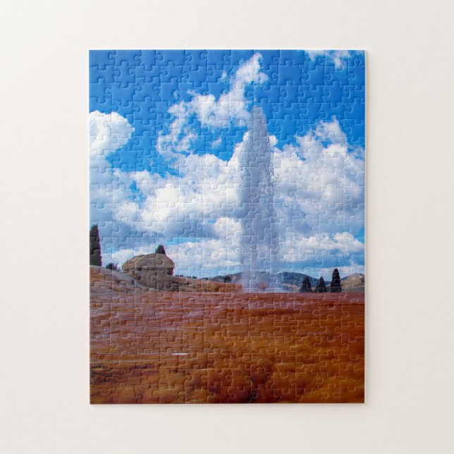 Soda Springs Geyser idaho. Jigsaw Puzzle (Vertical)