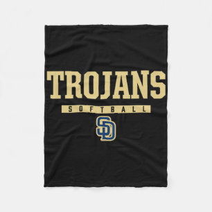 Soddy-daisy Trojans Logo Softll Hs  Fleece Blanket