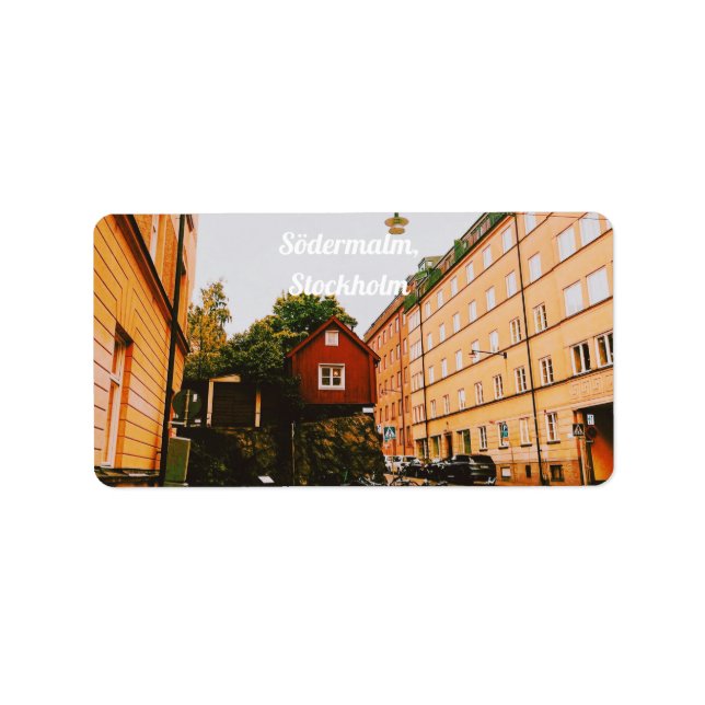 Södermalm, Stockholm, Sweden Label (Front)