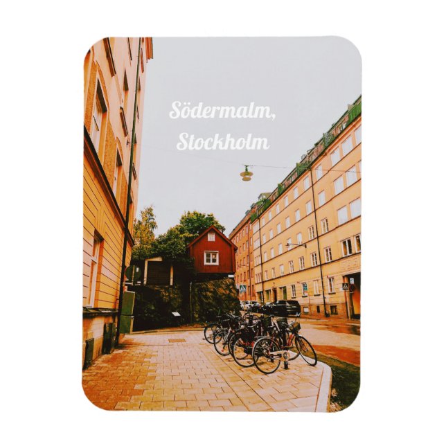 Södermalm, Stockholm, Sweden Magnet (Vertical)