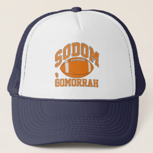 Sodom & Gomorrah Vintage Athletic LGBT Trucker Hat