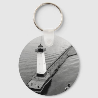 Sodus Outer Lighthouse 2 Key Ring