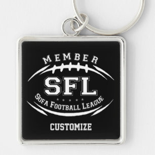 Sofa Football League Key Ring
