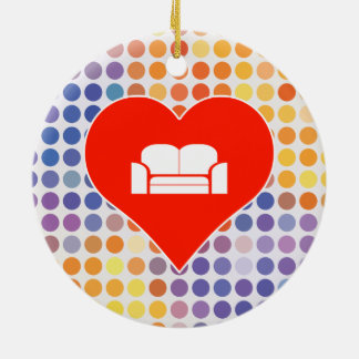 Sofa Icon Ceramic Tree Decoration