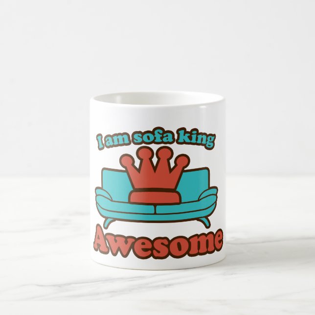 Sofa King Awesome Coffee Mug (Center)