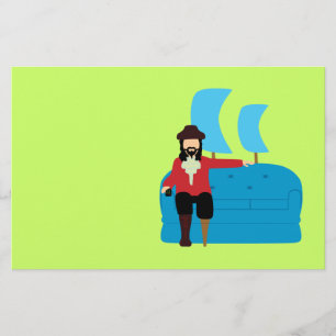 Sofa Pirate Stationery