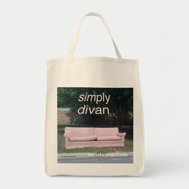 Sofa Project grocery tote (Front)