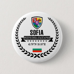 Sofia 6 Cm Round Badge