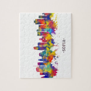Sofia Bulgaria Skyline Jigsaw Puzzle