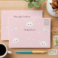 Sofia Cloud Birthday Invitation