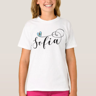 Sofia Flag, I Heart Sofia, Bulgaria T-Shirt