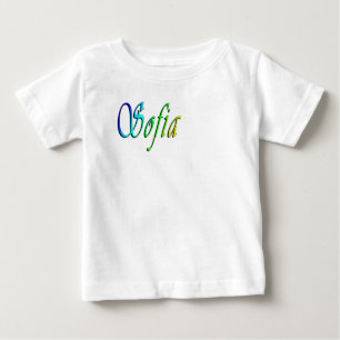 Sofia Her Name In Colour, Baby T-Shirt