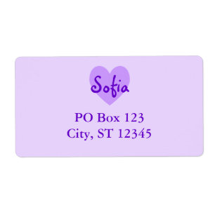 Sofia in Purple