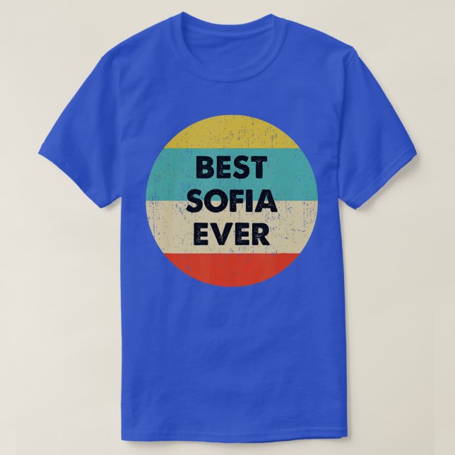 Sofia Name  T-Shirt (Design Front)