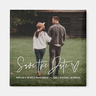 SOFIA photo save the date magnet