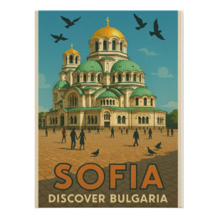 Sofia Splendour – Alexander Nevsky Cathedral Poster