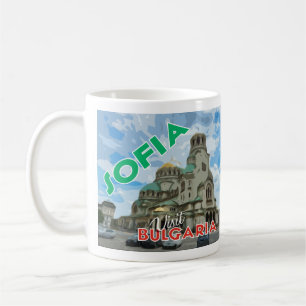 Sofia, Visit Bulgaria I Love Coffee Mug