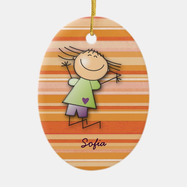 Sofia's room ceramic tree decoration (Front)