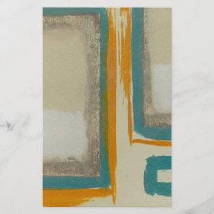 Soft And Bold Rothko Inspired Abstract Stationery