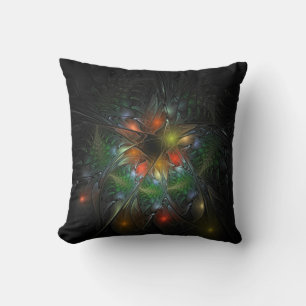 Soft and tenderness fractal fantasy cushion