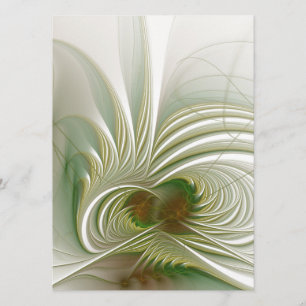 Soft and tenderness fractal fantasy flower menu