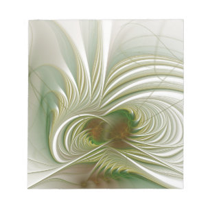 Soft and tenderness fractal fantasy flower notepad