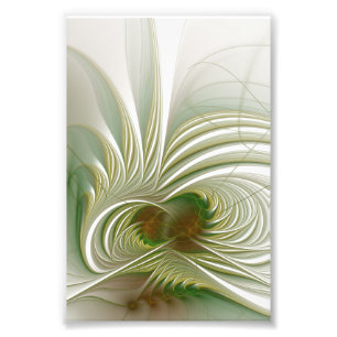 Soft and tenderness fractal fantasy flower  photo print