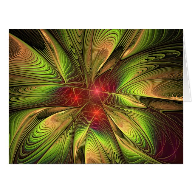 Soft and tenderness fractal fantasy flowers (Front Horizontal)