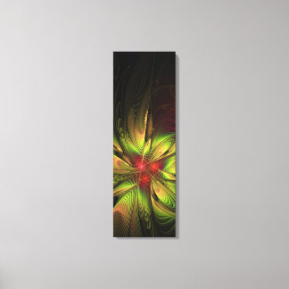 Soft and tenderness fractal fantasy flowers  canvas print