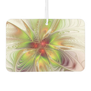 Soft and tenderness fractal fantasy flowers  car air freshener