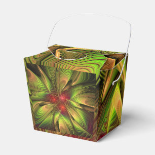 Soft and tenderness fractal fantasy flowers favour box