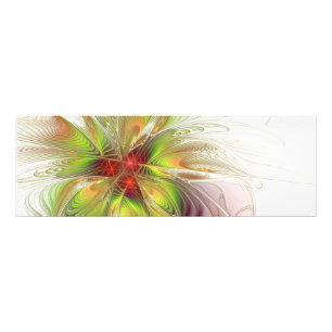 Soft and tenderness fractal fantasy flowers photo print