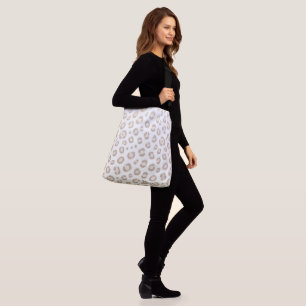 Soft Animal Luxe Pattern   Elegant Animal Print Crossbody Bag