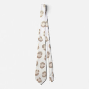 Soft Animal Luxe Pattern   Elegant Animal Print  Tie