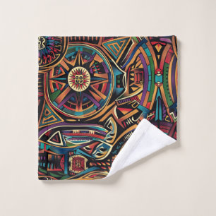Soft Aqua "Chronicle of the Ancients" Plush Wash C Cloth